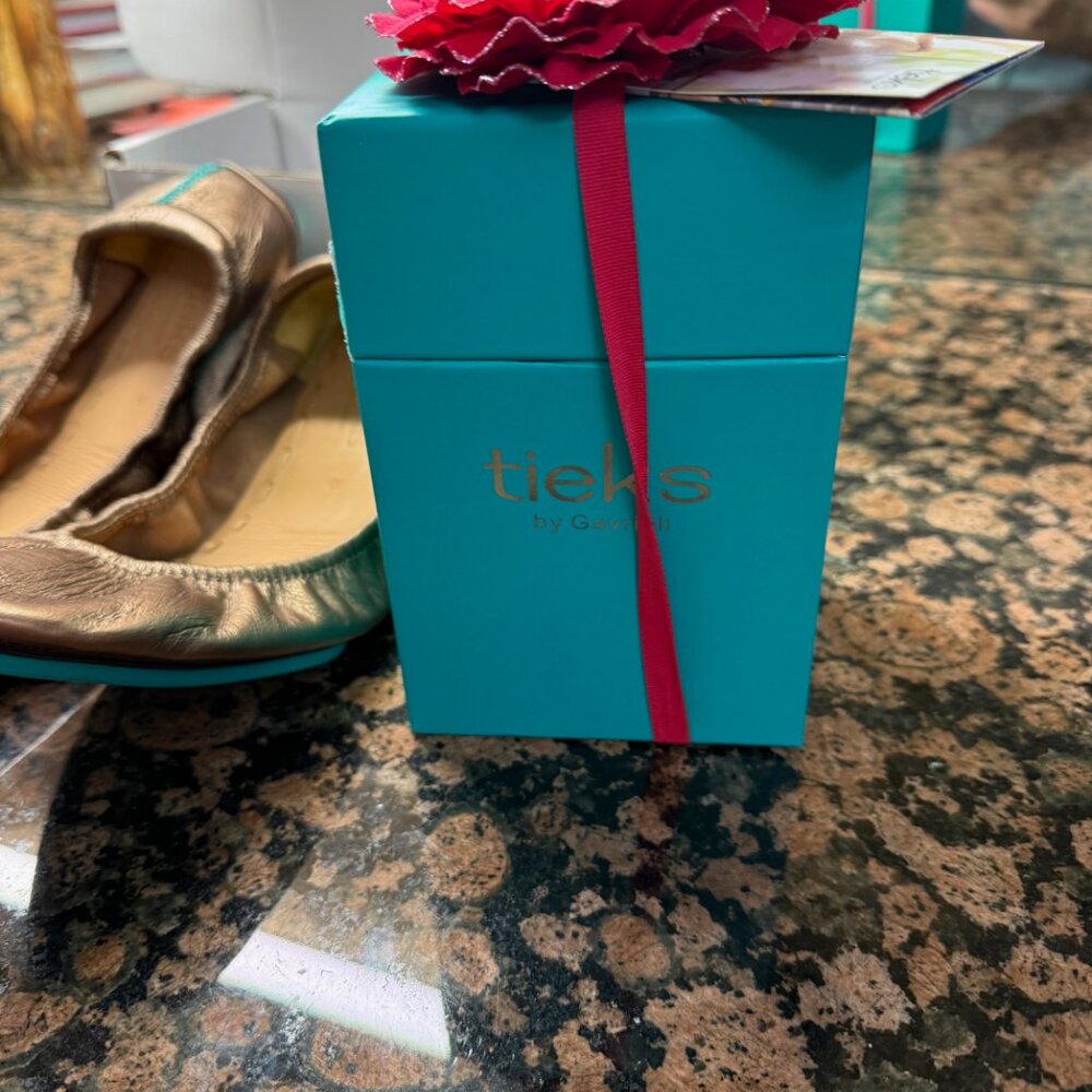 Tieks Metallic bronze.  Includes All Original Accessories - Picture 4 of 4